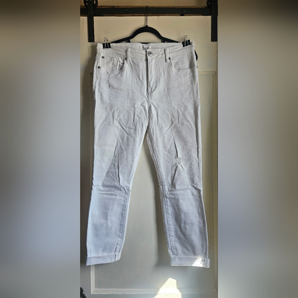 STS Blue White Skinny Jeans